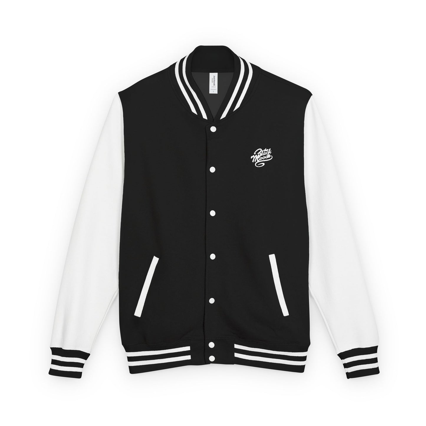 Black Moods Letterman Jacket