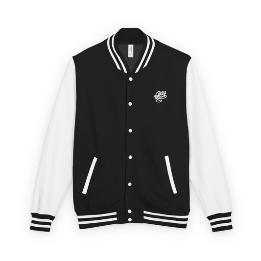 Black Moods Letterman Jacket