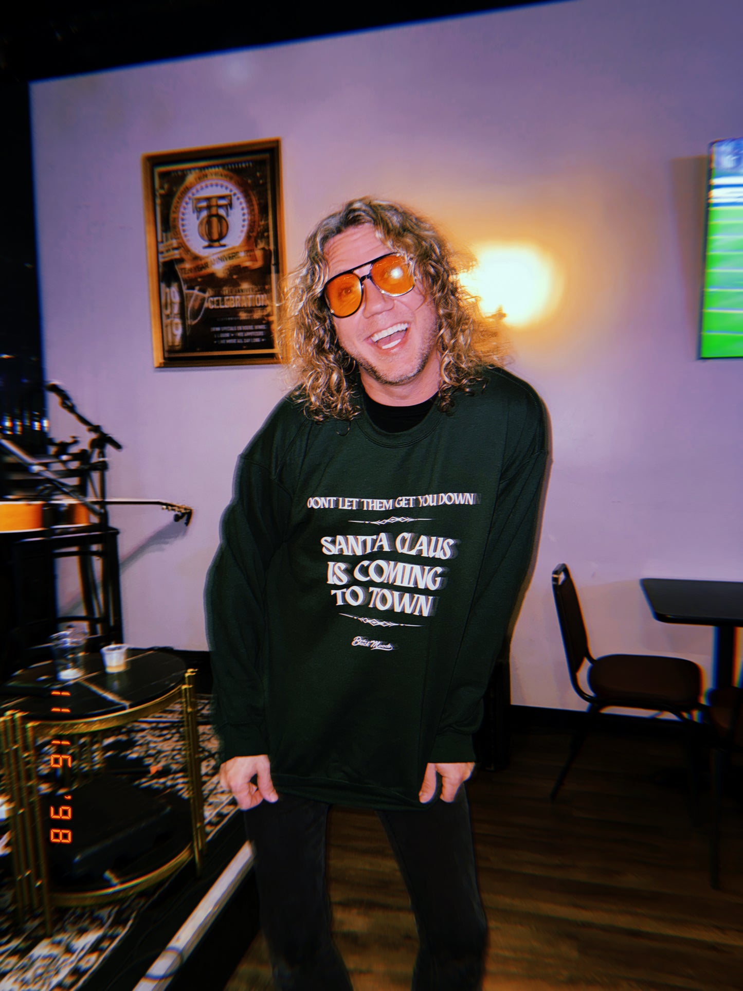 Don't Let Them Get You Down Santa Claus Crewneck