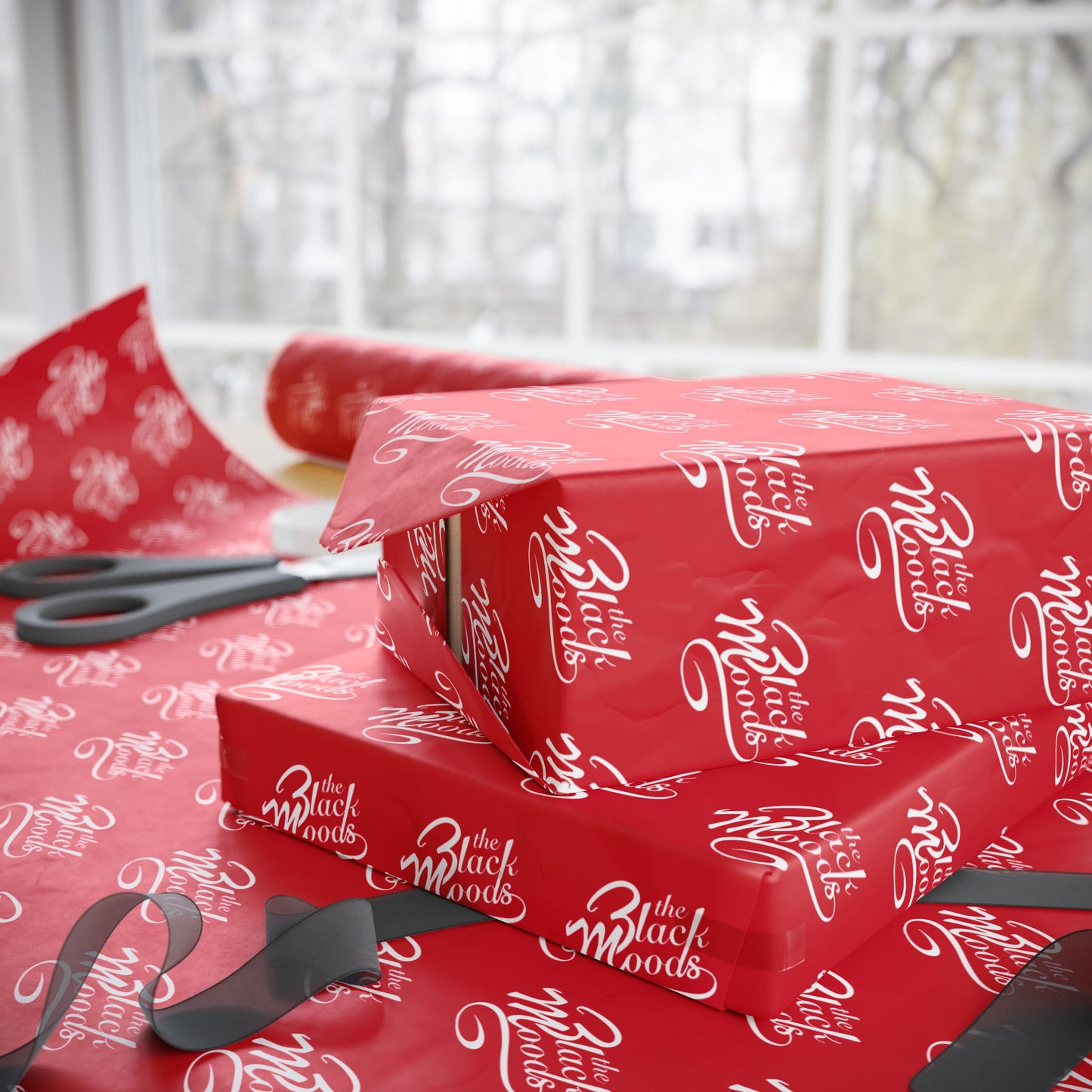 The Black Moods Wrapping Paper