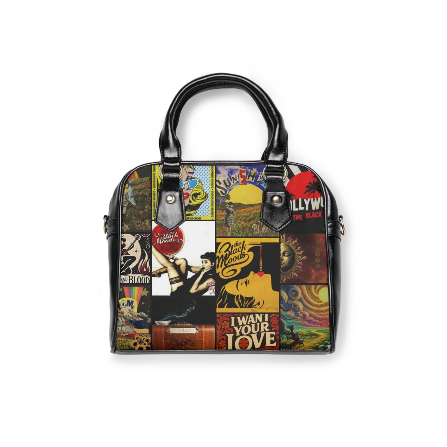 Album Art Shoulder Handbag