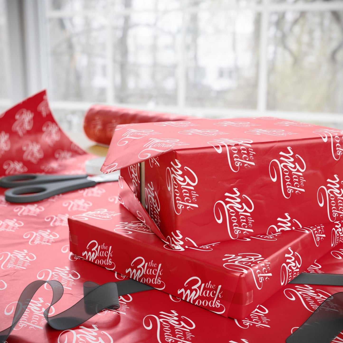 The Black Moods Wrapping Paper